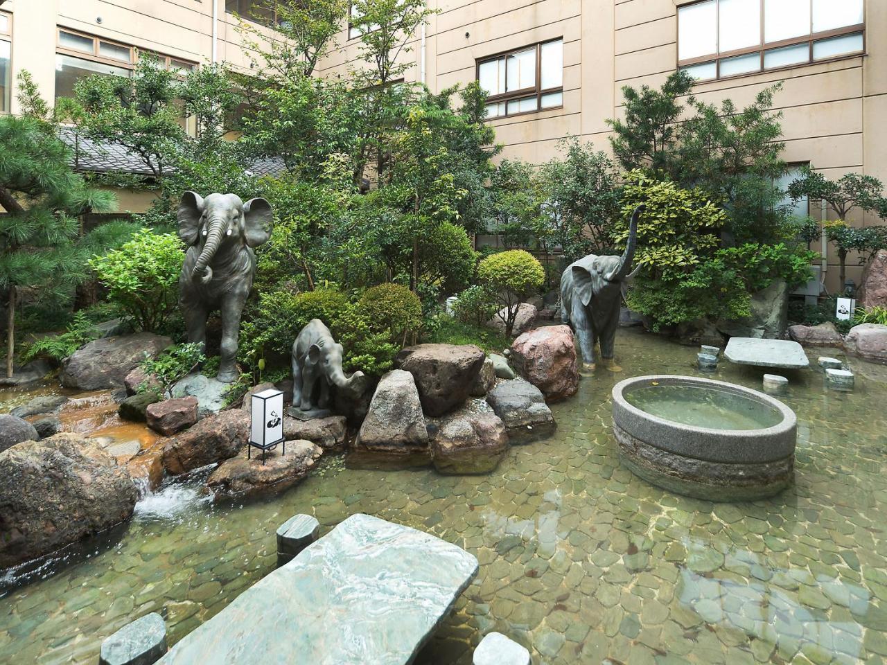 Awara Onsen Hot Spring Koubou Gurabaatei Hotel Kültér fotó